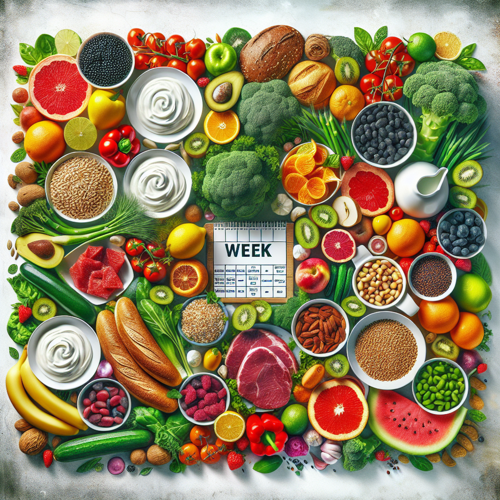 Menu Makanan Sehat untuk Seminggu yang Lezat dan Bergizi