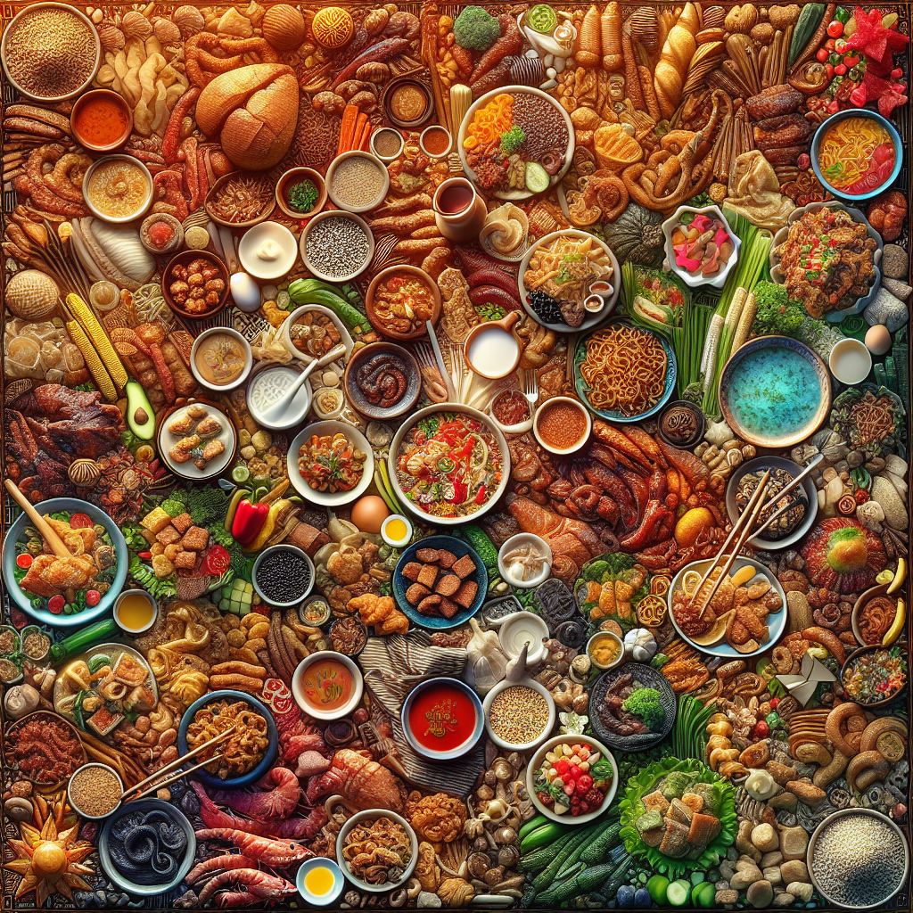 Kuliner Nusantara dalam Potret: Menyibak Keunikan Gambar Makanan Khas