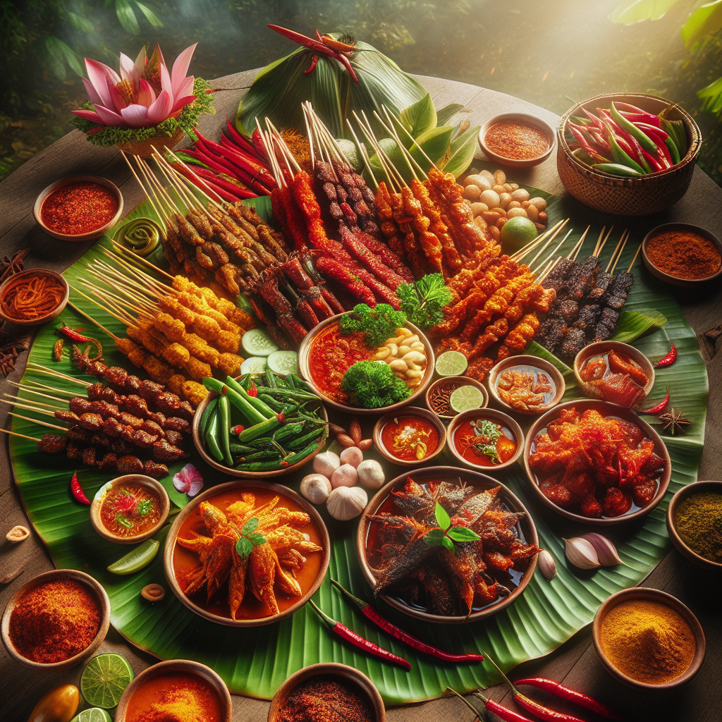 Kuliner Pedas Indonesia yang Menyengat Selera