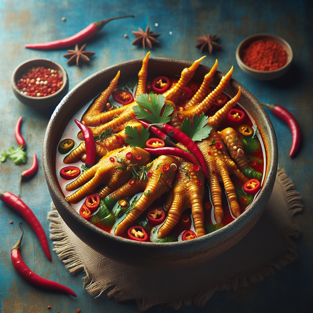 Resep Ceker Mercon Pedas Manis Menggugah Selera